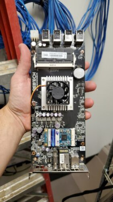 ??Rebtech All-In One Mining Motherboard W/ Ddr4 & Ssd??