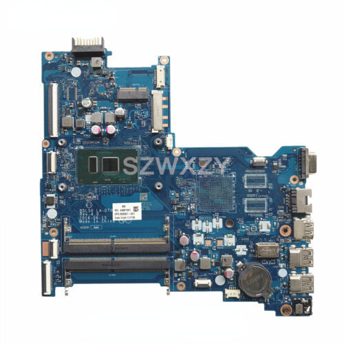 858581-601 858581-501 For Hp 250 G5 15-Ay Laptop Motherboard With I5-6200 Cpu