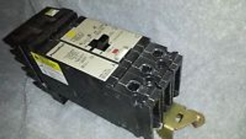 Square D I-Line FDA34100 3 Pole 100 Amp 240 Volt PowerPact Circuit Breaker