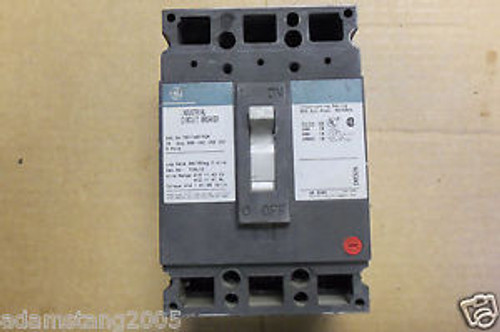 GE TED TED134015GR 15 amp 3 pole Circuit Breaker green