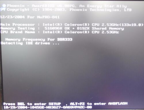 Adlink Sbc Nupro-841 Rev 2.0 & 2.53Ghz Cpu & Ram Tested