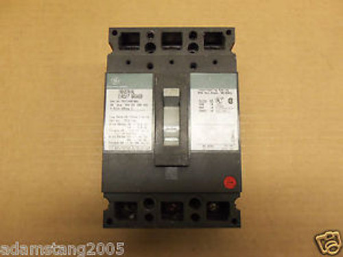 GE TED TED134070WL 70 amp 3 pole Circuit Breaker 480v