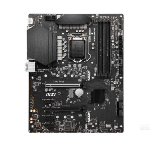 For Msi Z590 Plus Motherboard Lga1200 Ddr4 Dp+Hdmi Atx Mainboard