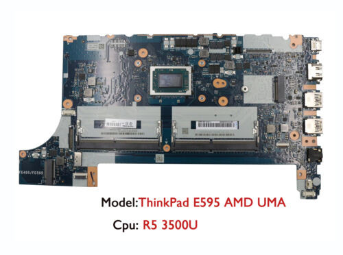 For Lenovo Thinkpad E595 R5 3500U Uma Laptop Motherboard 02Dm023