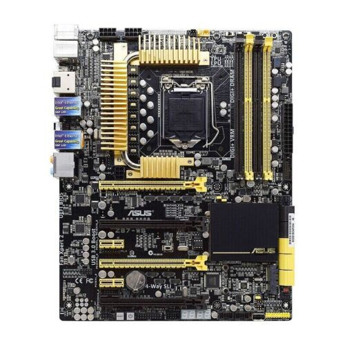 For Asus Z87-Ws Motherboard Z87 Lga1150 4Ddr3 128G Dp+Hdmi Atx Tested Ok