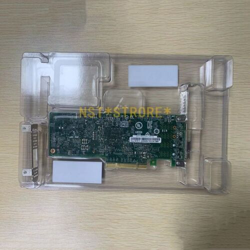 1Pcs New Pmc Adaptec Hba 1000-8E Sas Sata Card Dual Port 12Gb