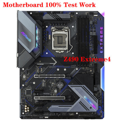 For Asrock Z490 Extreme4 Motherboard Supports 10Th Generation Cpu 100% Tested Work