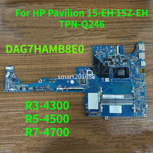 Dag7Hamb8E0 For Hp Pavilion 15-Eh 15Z-Eh Tpn-Q246 Motherboard With R3 R5 R7 Cpu