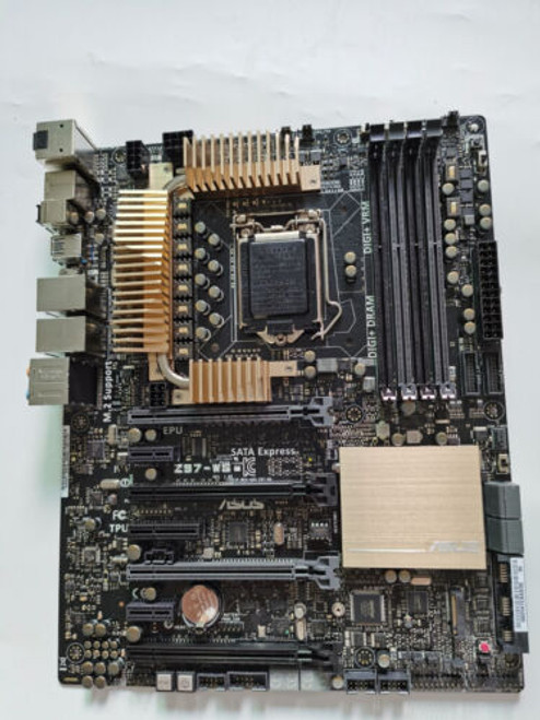Asus Z97-Ws Motherboard Intel Z97 Lga1150 Ddr3 Dp Hdmi With A I/O