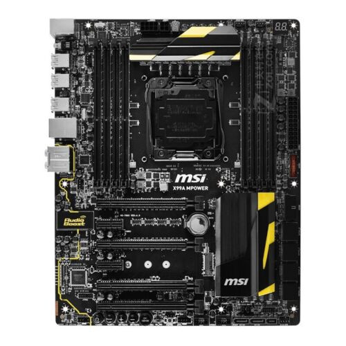 For Msi X99A Mpower Motherboard Atx Lga 2011-V3 Intel X99 Ddr4 Pci-E3.0 Sata Iii