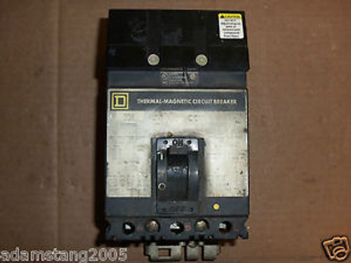 Square D FA FA36030 30 amp 3 pole 600v Circuit Breaker Worn Label