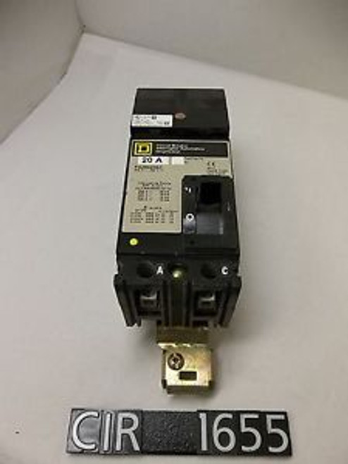 Square D FA26020AC 20 Amp I-Line Circuit Breaker (CIR1655)