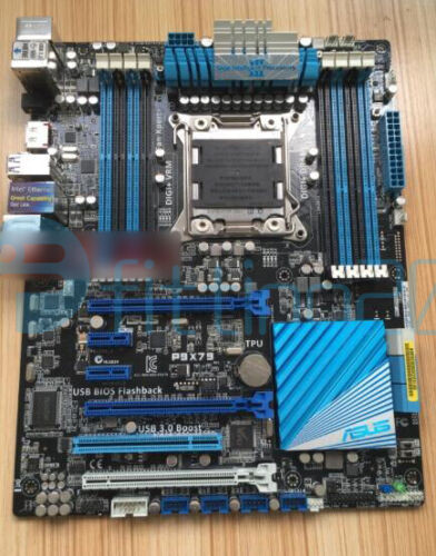 One Asus P9X79 Socket 2011 Intel X79 Usb3.0 Esata 6Gb/S Motherboard Used