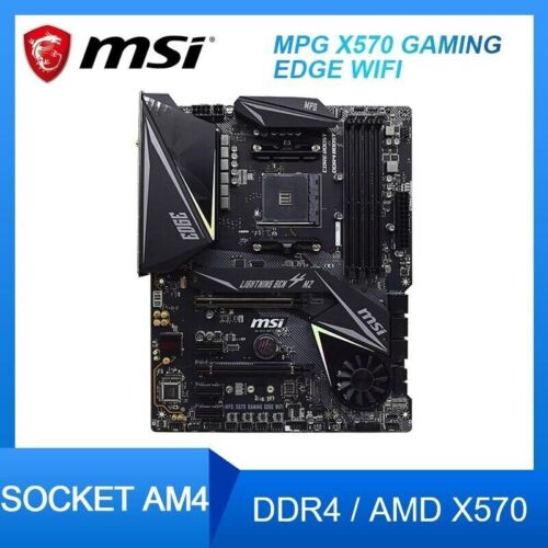 Msi Mpg X570 Gaming Edge Wifi Mainboard Amd X570 Socket Am4 Atx