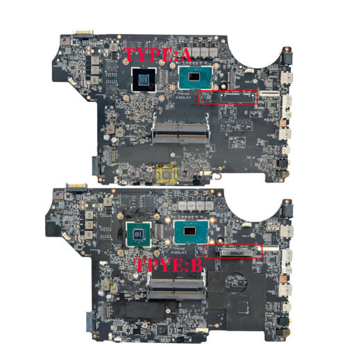 Ms-16J91 Motherboard For Msi Ms-16J9 Gl62M Pe62 Gp72M Gp62M Pe60 Gp62 I5 I7-7700