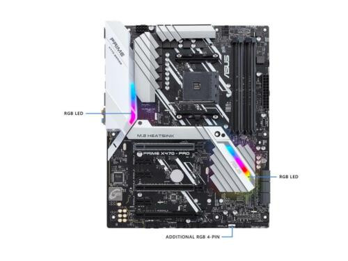 For Asus Prime X470-Pro Amd Am4 Ddr4 Atx Motherboard