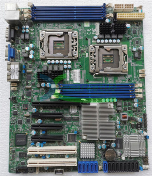 Used One X8Dtl-6F 1366 Dual-Way X58 Server Workstation Motherboard