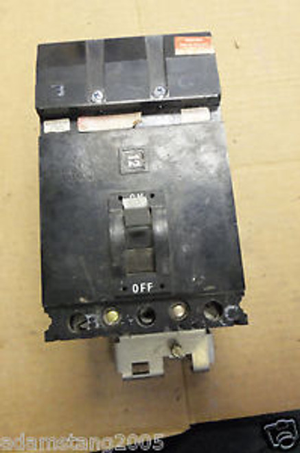 Square D FH FH36050 50 amp 3 pole circuit Breaker Black face