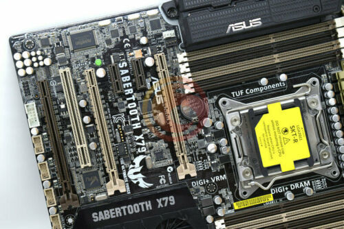 One Used Asus Sabertooth X79 Lga 2011 Ddr3 Atx Intel X79 Support Core I7