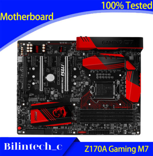 For Msi Z170A Gaming M7 Motherboard Lga1151 Intel Z170 64Gb Ddr4