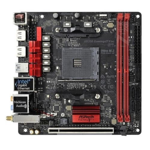 For Asrock Ab350 Gaming-Itx/Ac Motherboard Socket Am4 Ddr4 Mini-Itx Mainboard