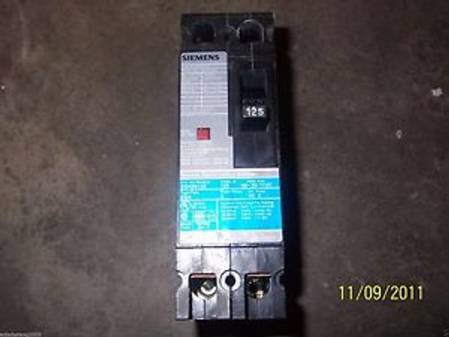 Siemens ITE ED4 ED42B125 125 amp 2 pole 480v volt Circuit Breaker