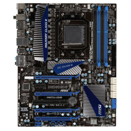 For Msi 990Fxa-Gd80 Motherboard Socket Am3+/Am3 Ddr3 Atx Mainboard