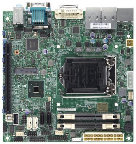 Supermicro X10Slv Motherboard Mini-Itx Single Socket H3 (Lga 1150) Full Warranty