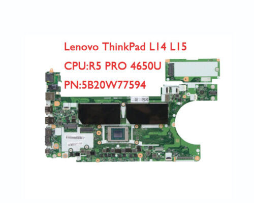 Lenovo Thinkpad L14 L15 Motherboard R5 Pro 4650U 5B20W77594