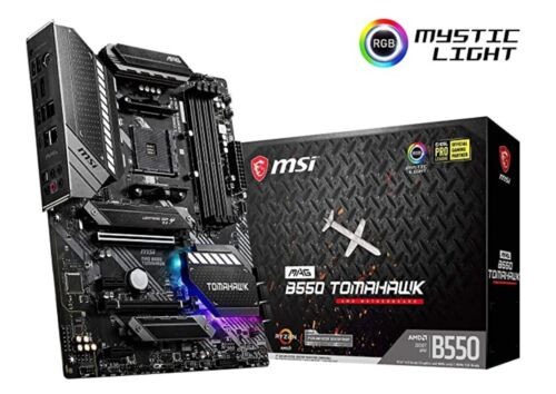 Msi Mag B550 Tomahawk Am4 Amd Atx Motherboard