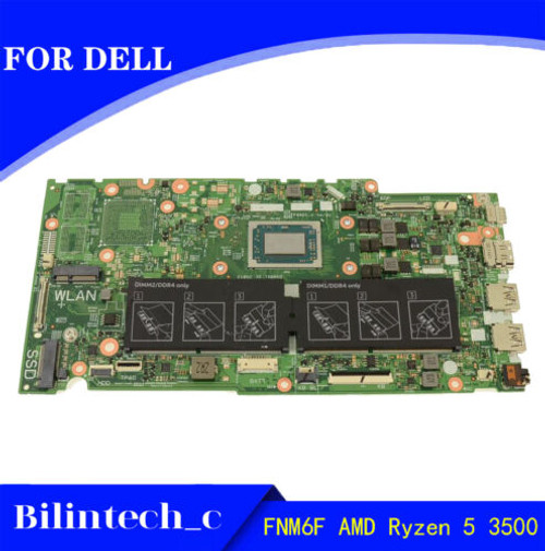 0Fnm6F For Dell Inspiron 14 5485 Motherboard Amd Ryzen 5 3500 Cpu @ 2.1Ghz