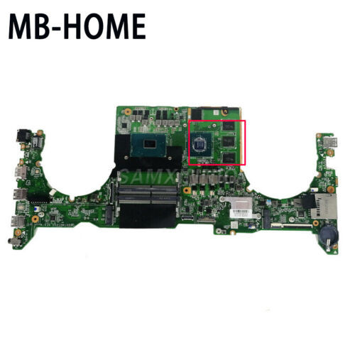 For Asus Fx503V Fx503Vd Gl503Vd Laotop Mainboard Motherboard Dabklmb28A0 I5 I7