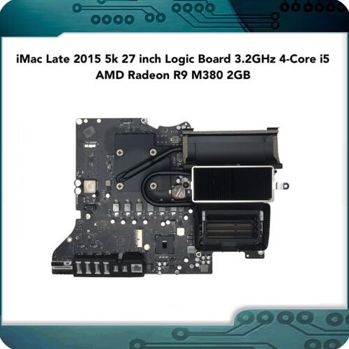 Imac Late 2015 5K 27 Inch Logic Board 3.2Ghz 4-Core I5 Amd Radeon R9 M380 2Gb