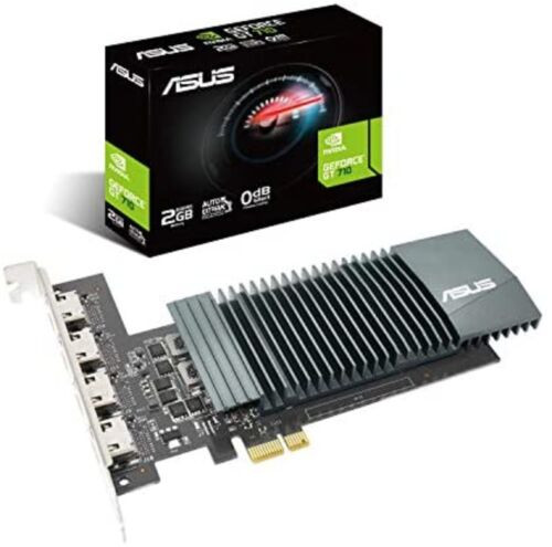 Asustek Asus Nvidia Geforce Gt 710 Fanless Model 2G Gt710-4H-Sl-2Gd5 F/S Wtrack#