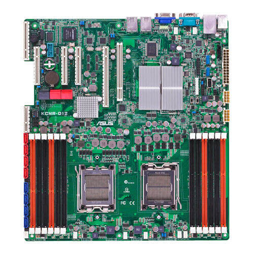 For Asus Kcmr-D12 1207-Pin Amd C32 Ddr3 Rs500A-X6/Ps4 Dual-Server Motherboard