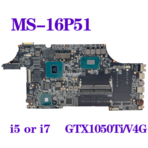 For Msi Gl63 8Rds Gp63 8Re Ms-16P51 Motherboard I5 I7 Gtx1050Ti/1060/1070 P3200