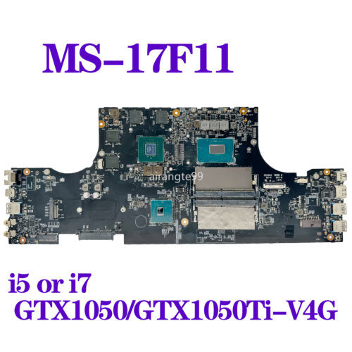 For Msi Gf75 Thin 8Rc Ms-17F11 Motherboard I5 I7 8Th Gen Gtx1050/Gtx1050Ti-V4G