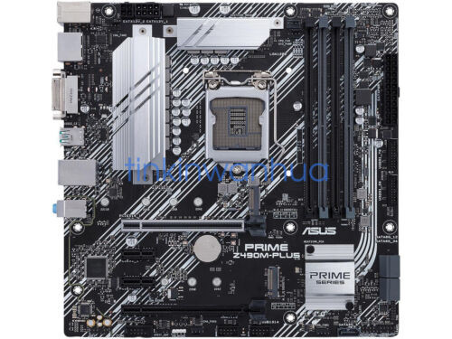 For Asus Prime Z490M-Plus Lga1200 Ddr4 2×M.2 5×Sata3 Micro Atx Motherboard