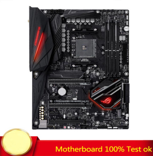 For Asus Rog Crosshair Vii Hero (Wi-Fi) Motherboard Supports Amd 100% Tested Work