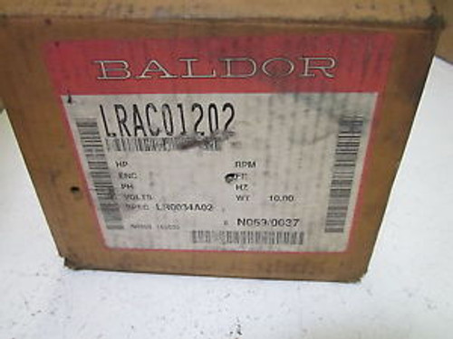 BALDOR LRAC01202 LINE REACTOR TRANSFORMER 460V USED