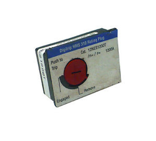 Cutler Hammer 12NES1200T Digitrip RMS 310 Rating Plug For ND312T32W HND312T36W