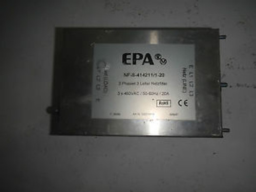 EPA 3 phase NF-S-41421V1-20 Leiten Netzfilter Transformer