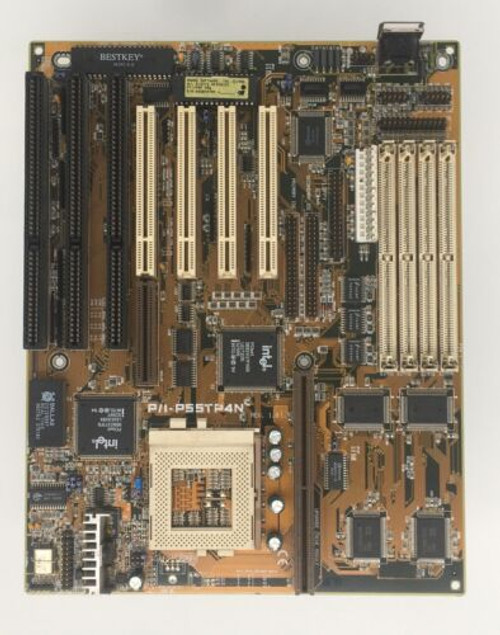 Mb Asus P/I-P55Tp4N, Rev 1.01, 3X Isa, 4X Pci, At, Skt 7, 4X Dram