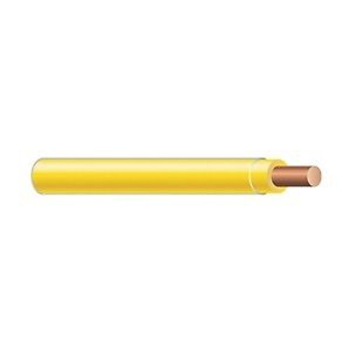 Building Wire, Thhn, 12 Awg, Yellow, 2500Ft