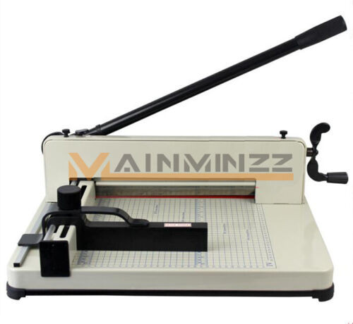 One All Metal Ream Guillotine 858 A4 Size Stack Paper Cutter New