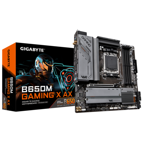 New Gigabyte B650M Gaming X Ax Motherboard Cpu Am5 Amd Ryzen Ddr5 Hdmi Wi-Fi 6E