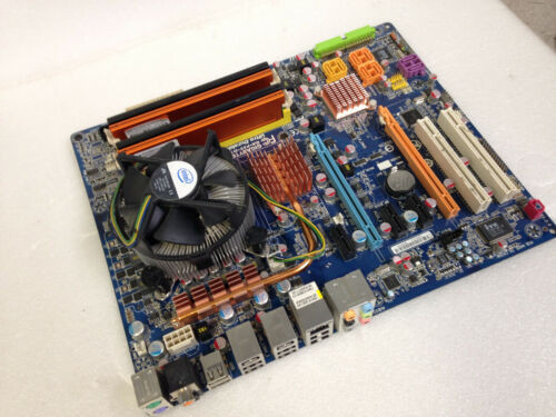 Gigabyte Ga-P35-Ds3P W/ 8Gb(2Gbx4) Memory & Intel Core(Tm)2 Quad Q6600 Cpu & Fan