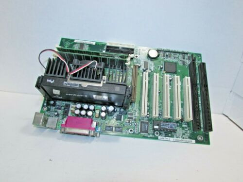 Intel Motherboard  9K505100165 Ver. E02 With Pentium Ii Cpu + 256Mb Ram