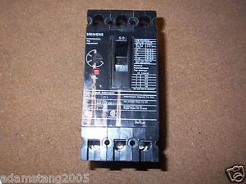 ITE Siemens ED ED63A050 50 amp 3 pole Circuit Breaker Black ED63