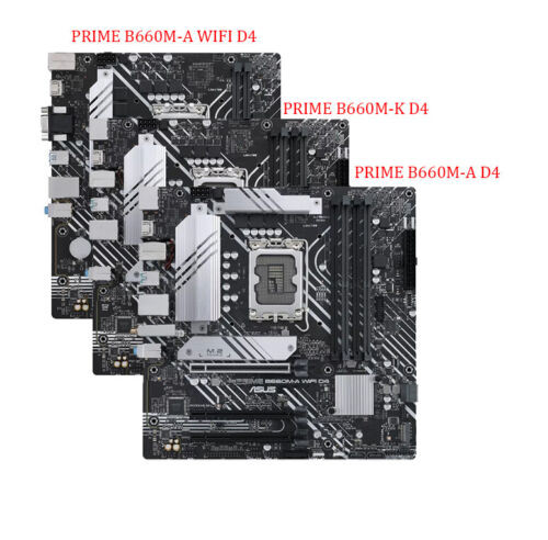 For Asus Prime B660M-A Wifi D4 Prime B660M-A D4 Prime B660M-K D4 Motherboard